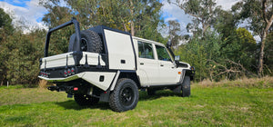 1000mm Tray Mounted Canopy to suit Trig Point Tray for Toyota Landcruiser 79 Series