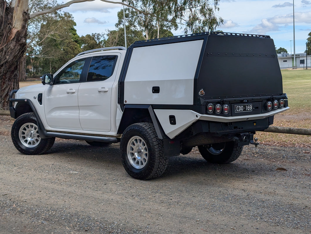 1550mm Tray Mounted Canopy to suit Trig Point Tray for Ranger/Hilux/Dmax/BT50/Amarok