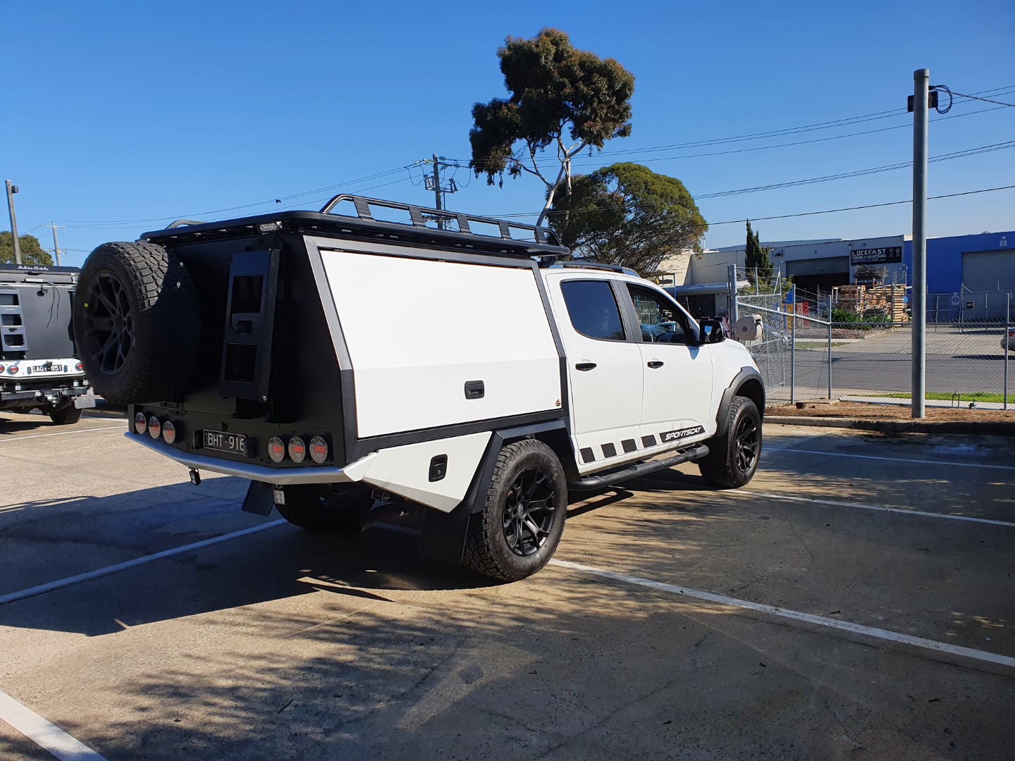 Colorado 2012-2021, dual cab canopy