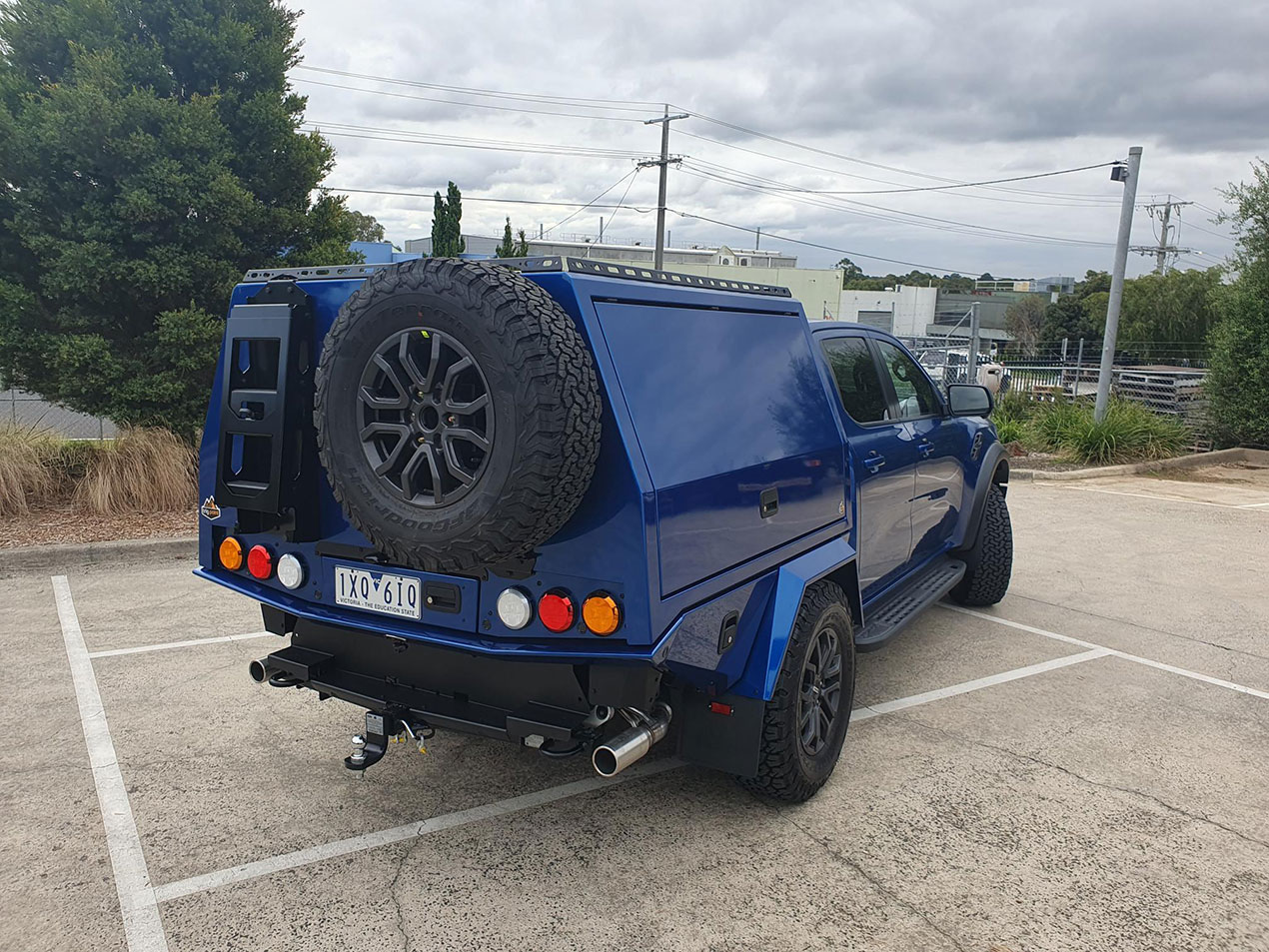 chassis mount canopy for ford raptor