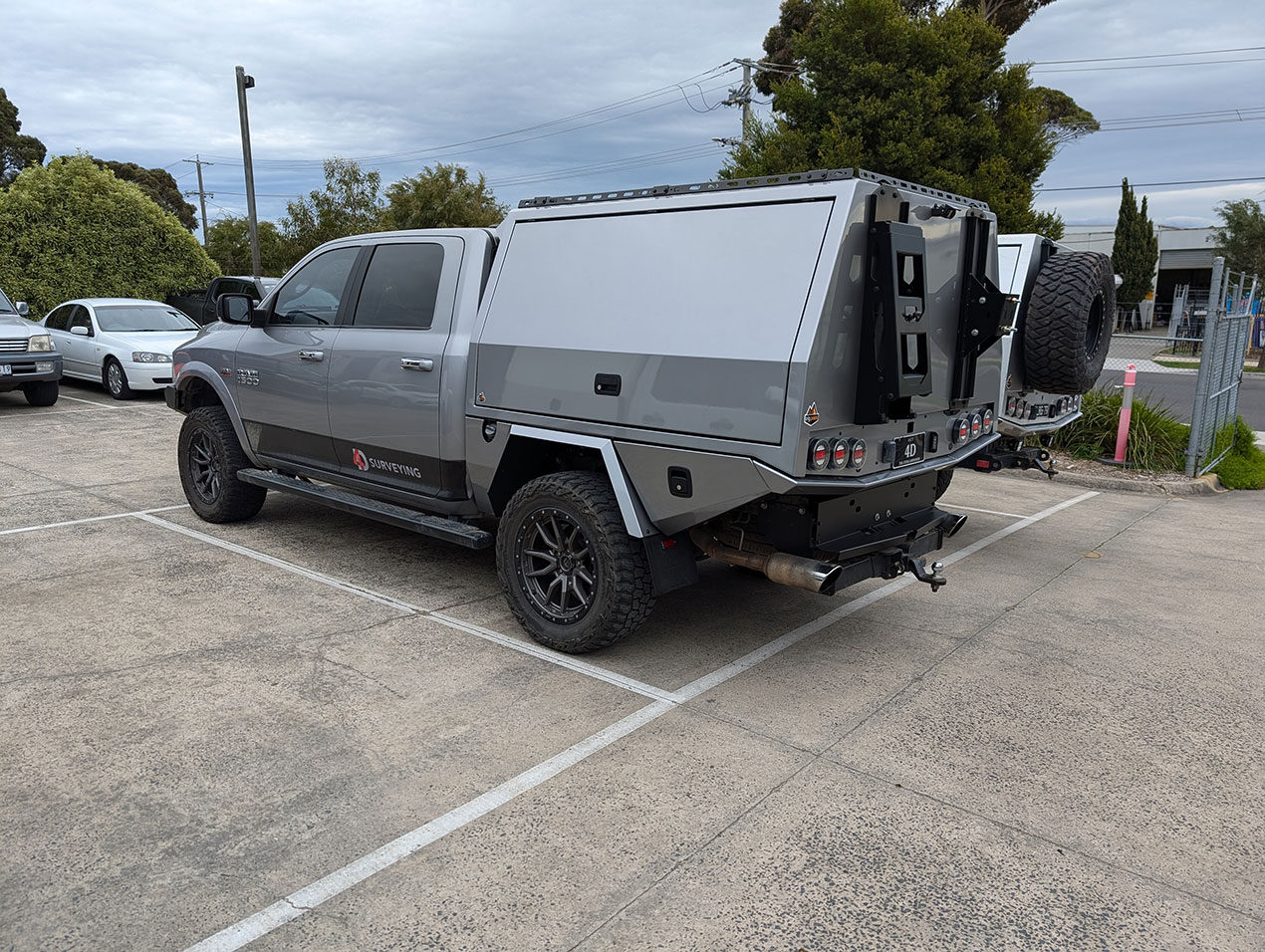 Ram 2500/3500 2019+, crew cab canopy