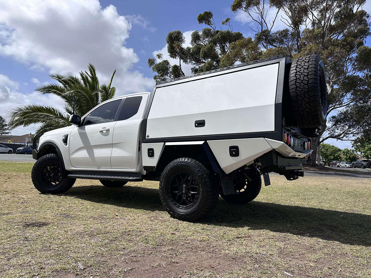 chassis mount canopy for ford ranger 2022+